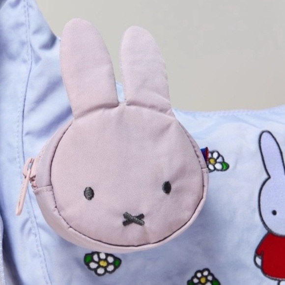BAGGU & Miffy Bag Charm Pink - Picture 1 of 4